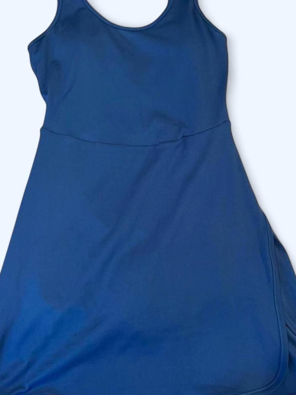 Source Unknown Sleeveless Midi Dress in Navy Blue